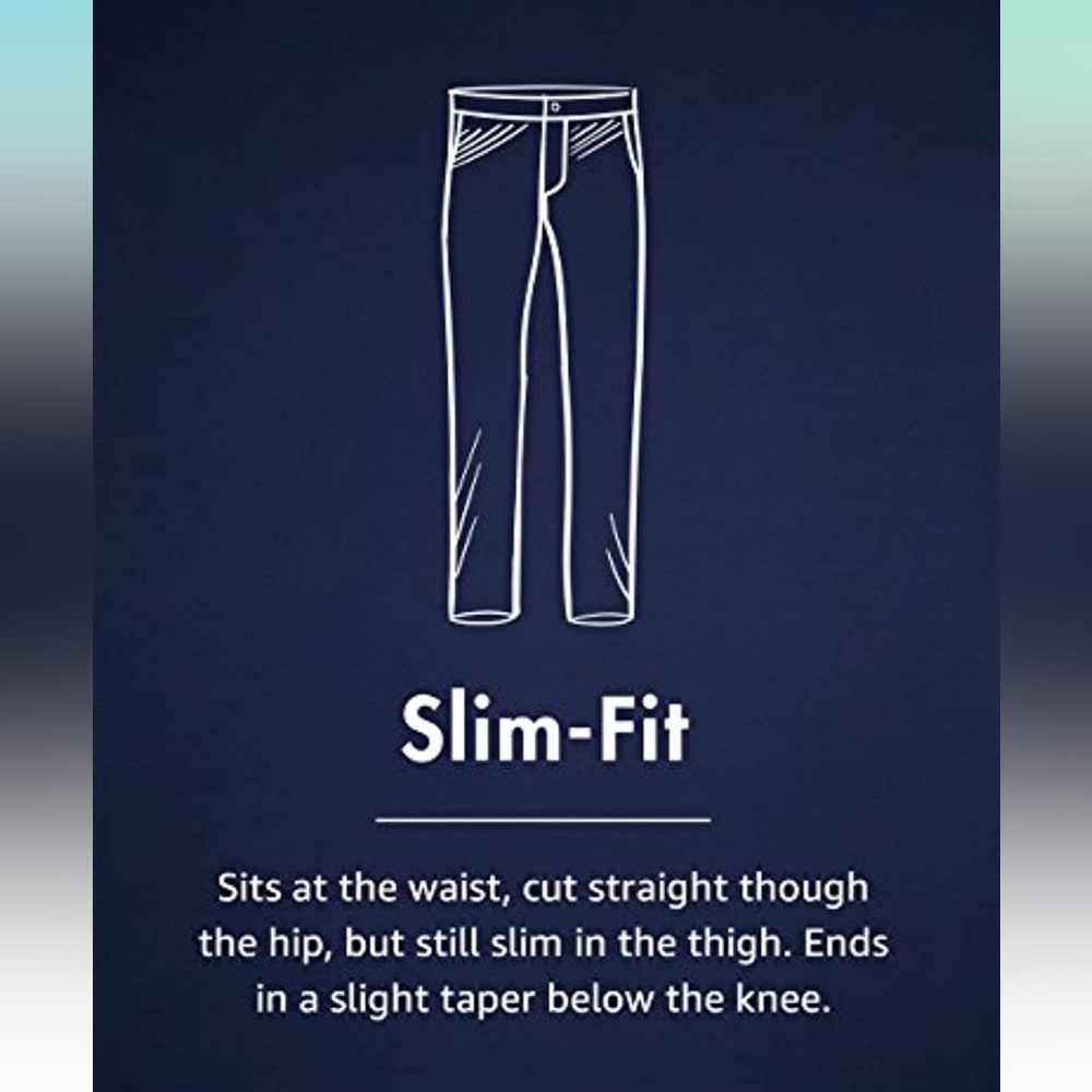 NWT Goodthreads Slim-Fit Washed Comfort Stretch Chino Pant - Picture 4 of 4